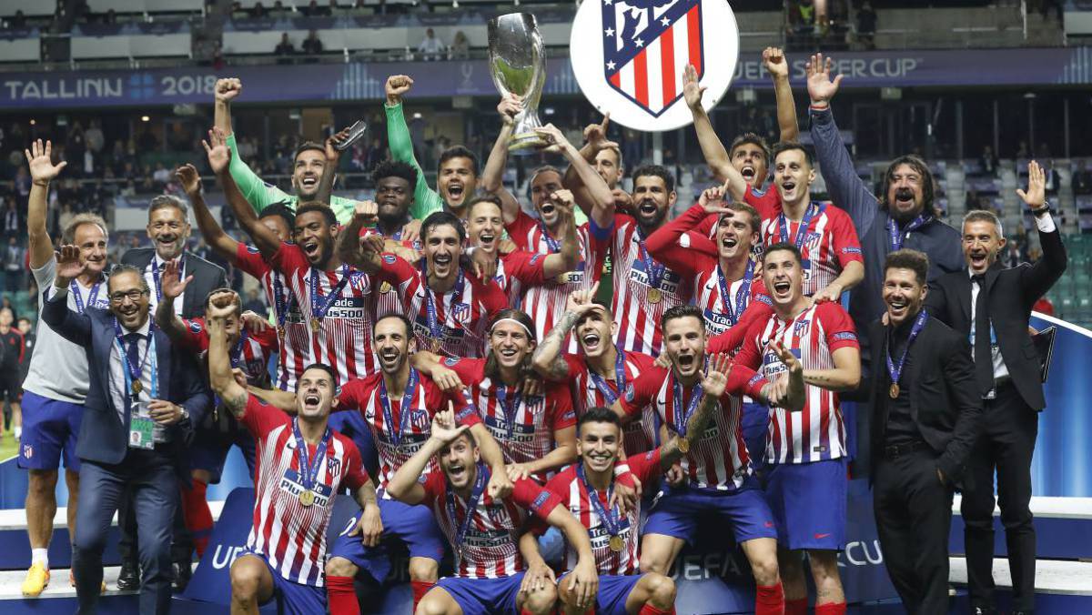 El Atlético exhibe más recursos y se lleva la Supercopa de Europa ante el Real Madrid