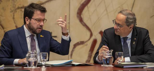 Torra presiona para evitar que PSOE y ERC acerquen posiciones para la investidura