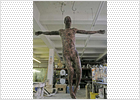 Una galería de Nueva York cancela la exhibición de un Cristo de chocolate por las protestas de grupos cristianos