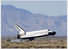El 'Endeavour' aterriza en California debido al mal tiempo en Florida