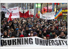 Las protestas marcan la agenda de la reforma universitaria europea