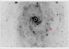 Un agujero negro se escapa de su galaxia
