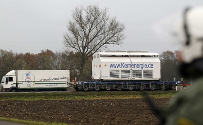 FOTOGALERIA: El convoy nuclear