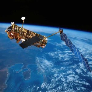 Ilustración del satélite europeo de observación de la Tierra 'Envisat'.