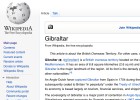 Gibraltar tiene enchufe en Wikipedia Gibraltar tiene enchufe en Wikipedia