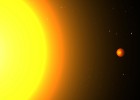Un planeta extrasolar a toda velocidad