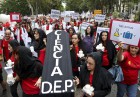 Manifestación en Madrid con el lema ‘Sin ciencia no hay futuro’