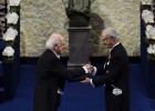 Englert y Higgs reciben el Nobel