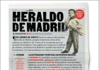 La memoria recuperada tras
75 años del ‘Heraldo de Madrid’