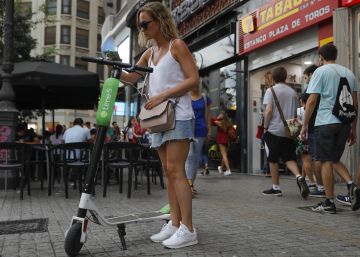 La batalla del patinete eléctrico se recrudece en Valencia