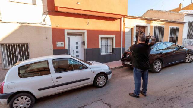 Vivienda de la calle Saavedra Fajardo de Molina de Segura donde ocurrieron los hechos.