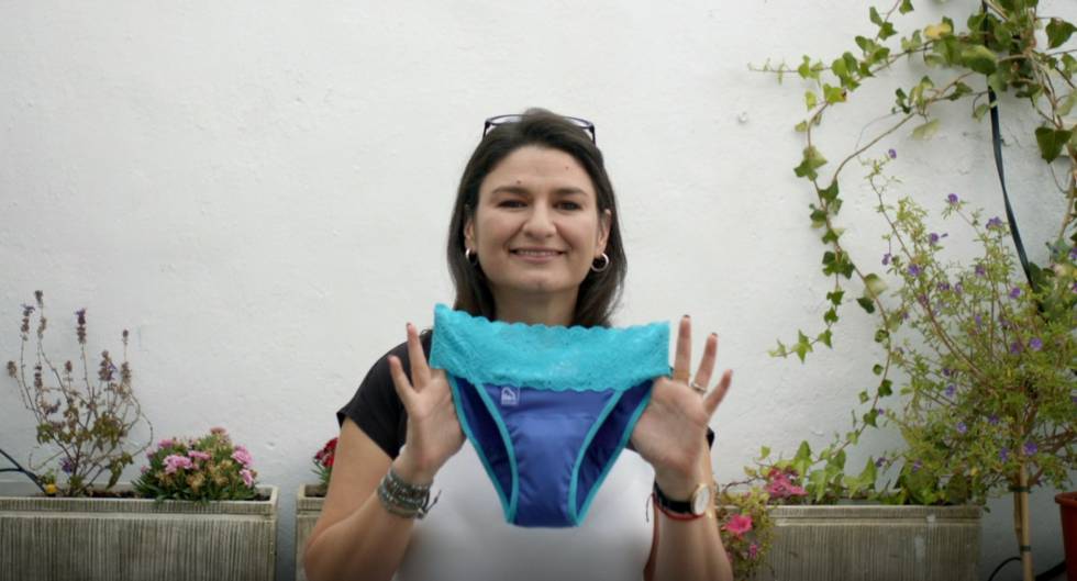 La mujer que defiende la dignidad menstrual