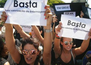 El Gobierno portugués acaba con la huelga de enfermeros por decreto ley