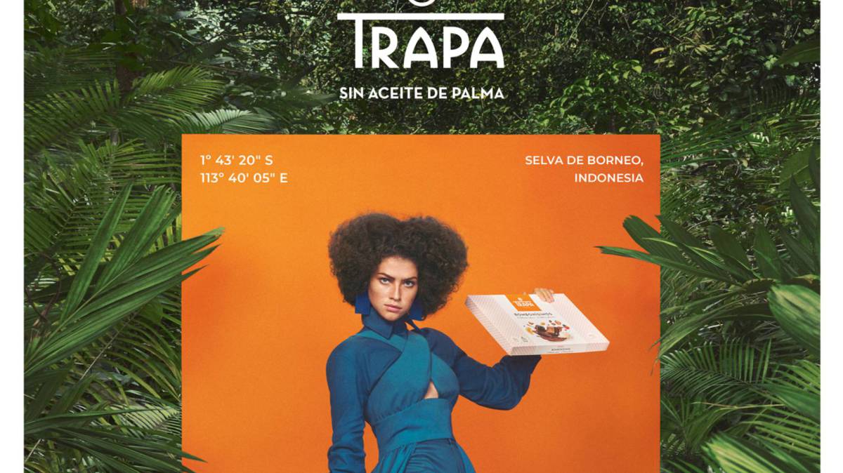 Anuncio de Chocolates Trapa ¿'Una fotografía irrepetible?'.