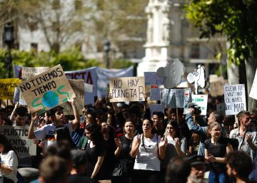 Los jóvenes andaluces se movilizan contra el cambio climático