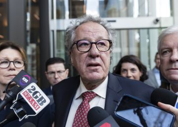 El actor Geoffrey Rush gana la demanda contra un medio por publicar que acosó a una compañera
