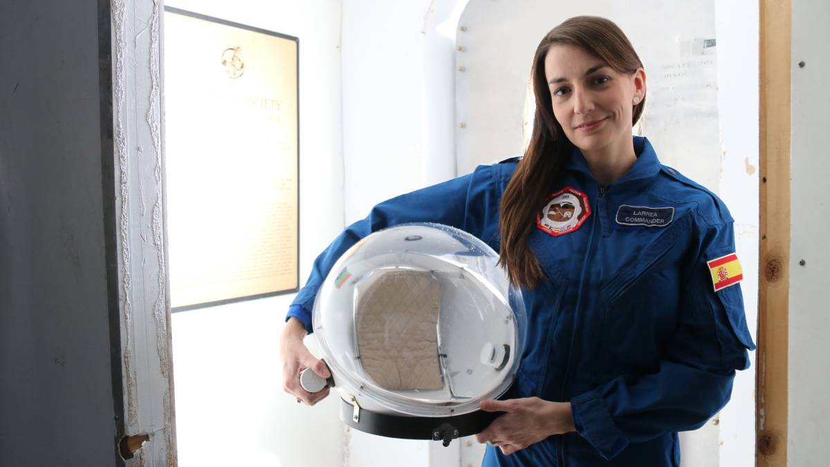 Natalia Larrea, ingeniera española, líder de una misión simulada a Marte.