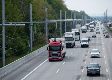 Alemania abre la primera autopista eléctrica para camiones