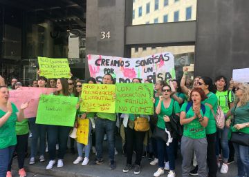 Las educadoras de escuelas infantiles en manos privadas, en huelga por unos sueldos que rozan la pobreza
