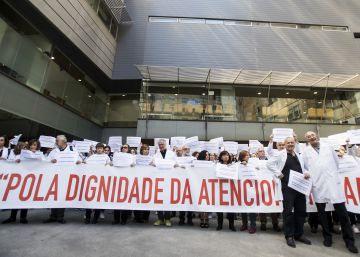 La huelga de médicos de Vigo reaviva las protestas sanitarias en Galicia
