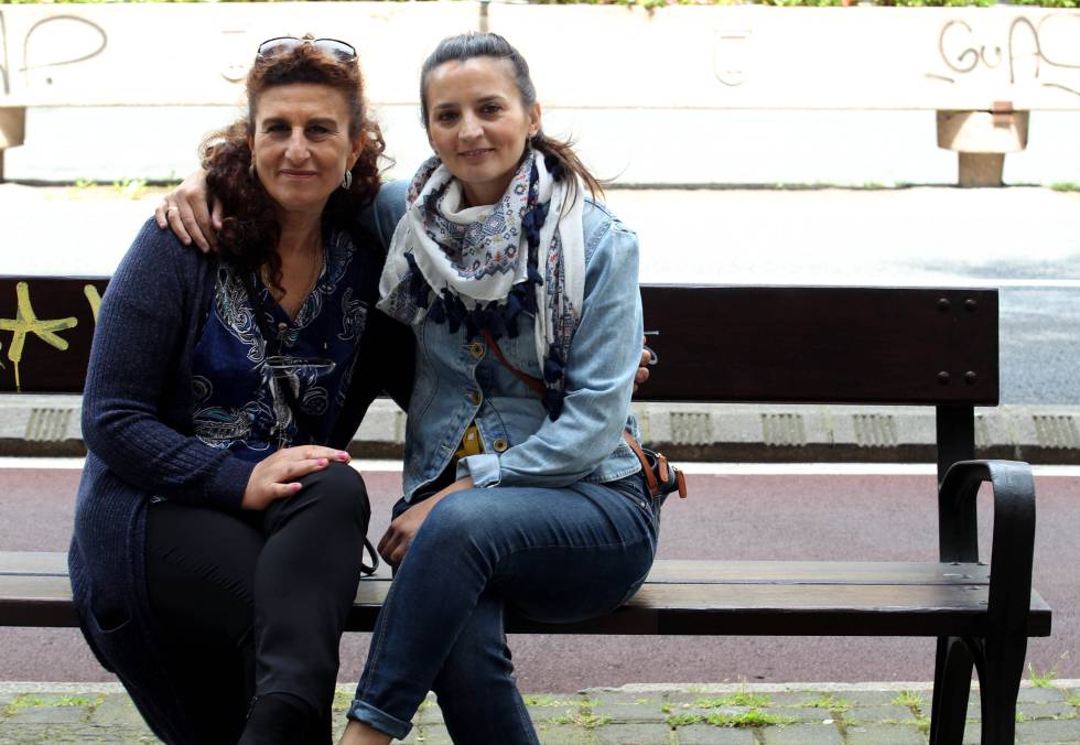 Victoria Jiménez y Rosa Jiménez.