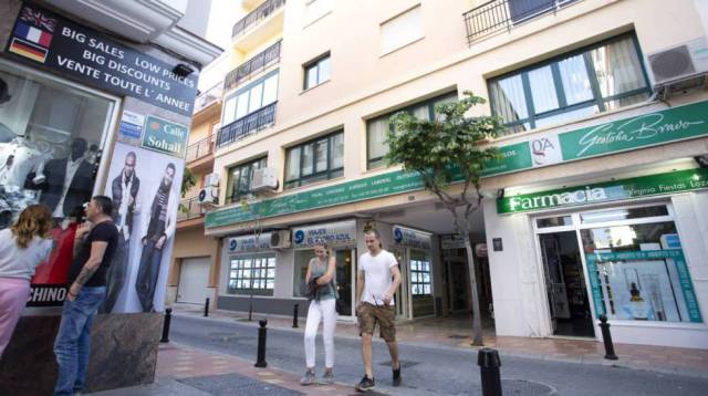 Edificio desde el que fue arrojada al vacío Diana Yanet Vargas en 2003.