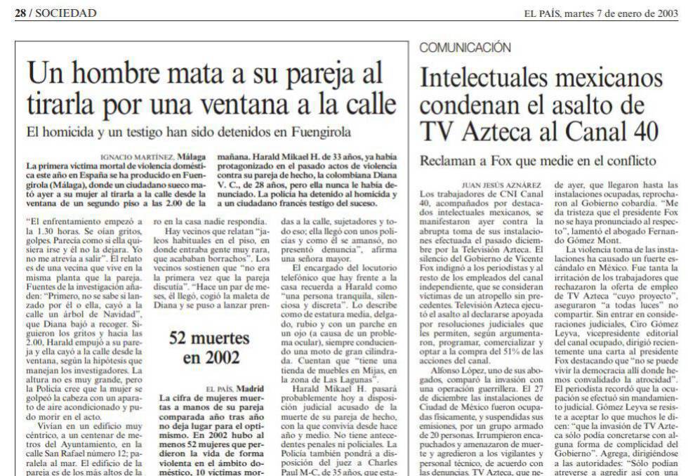 Una madre muerta y una hija maltratada: la violencia que no cesa