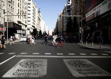 Un informe sitúa a Madrid Central como la zona de bajas emisiones de la UE más efectiva contra la polución
