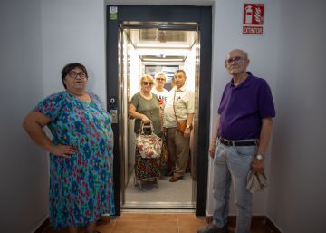 Subir la compra en un ascensor después de 40 años