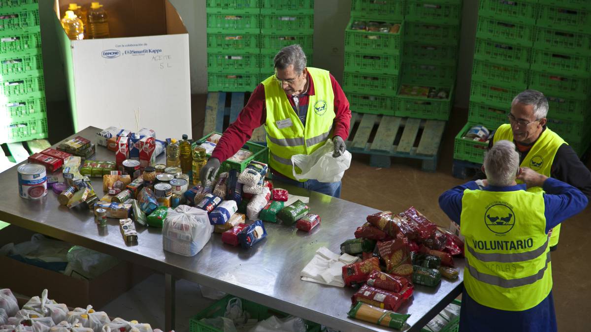 Banco de Alimentos de Madrid.