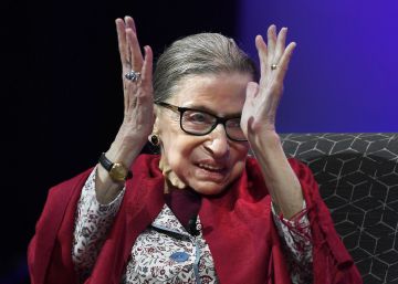 La juez Ruth Bader Ginsburg, galardonada con el premio de Filosofía y Cultura del Instituto Berggruen
