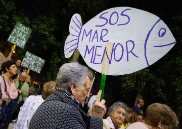 Retiradas 1.800 toneladas de residuos del Mar Menor desde las lluvias de septiembre