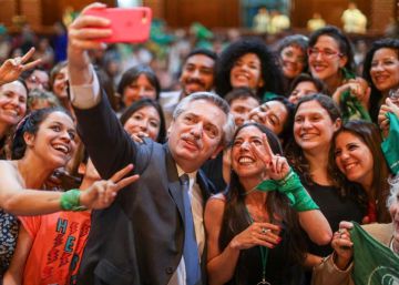 Alberto Fernández se la juega por la legalización del aborto en Argentina