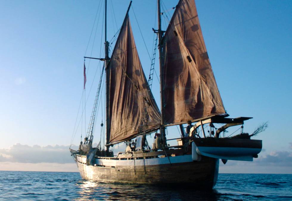 El barco 'Toftevaag', la oficina de la ONG Alnitak.