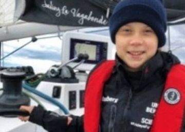 “Terra a la vista!”: Greta Thunberg arriba avui a Portugal després de 21 dies amb vaixell