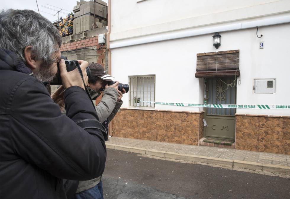 La casa donde vivía Jorge Palma en Manuel, en una imagen de hoy.