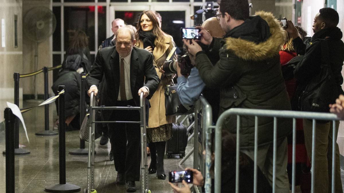 Weinstein, en los tribunales de Nueva York.