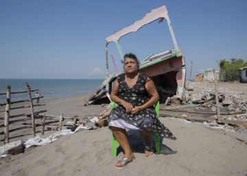 Mansões engolidas pelo mar são marco zero das mudanças climáticas na América Latina