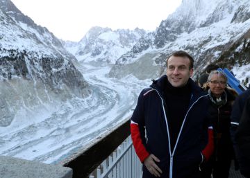 Macron limita el acceso al Mont Blanc ante su deterioro y masificación Macron limita el acceso al Mont Blanc ante su deterioro y masificación