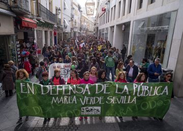 La enseñanza pública andaluza, en pie de guerra La enseñanza pública andaluza, en pie de guerra