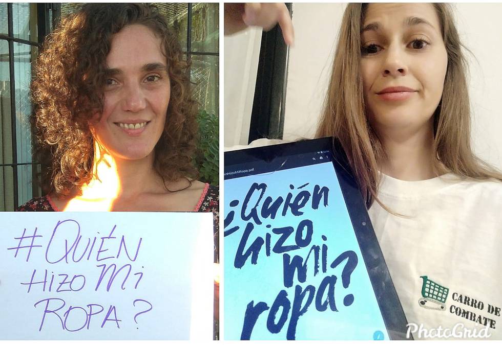 Nazaret Castro y Laura Villadiego, dos de las fundadoras de Carro de Combate.