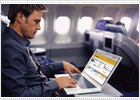 Conectarse a Internet durante el vuelo
