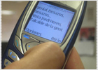 La campaña del SMS