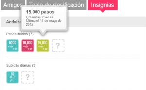 El cuentapasos Fitbit