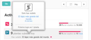 El cuentapasos Fitbit