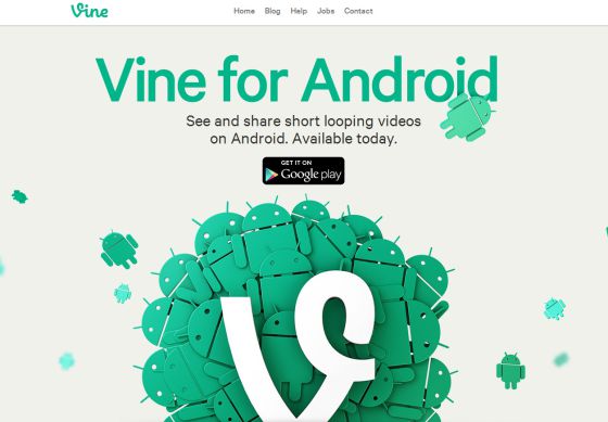 Vine ofrece zoom en su versión para Android.