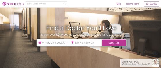 BetterDoctor, en busca del mejor médico