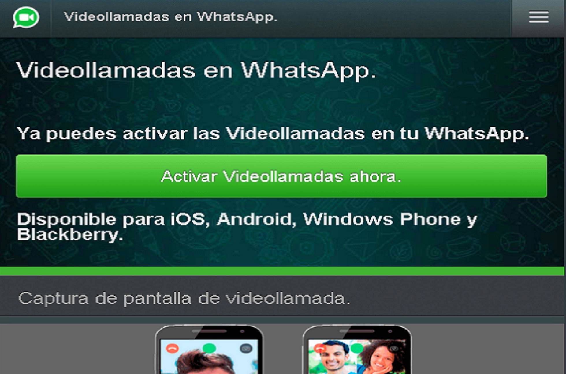 Fraude en un supuesto servicio de videollamadas para Whatsapp Fraude en un supuesto servicio de videollamadas para Whatsapp