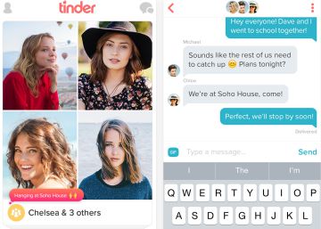 Tinder permitirá quedar entre grupos de amigos Tinder permitirá quedar entre grupos de amigos