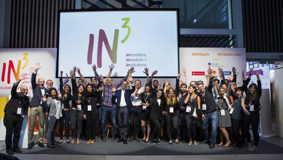 Una imagen del evento IN3 del año pasado en el Campus Google de Madrid. Una imagen del evento IN3 del año pasado en el Campus Google de Madrid.